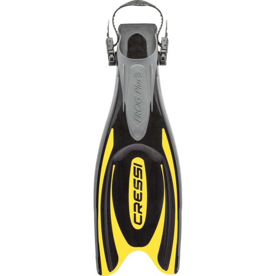 Cressi Frog Plus Dalış Paleti BLACK-YELLOW - NO:35-38