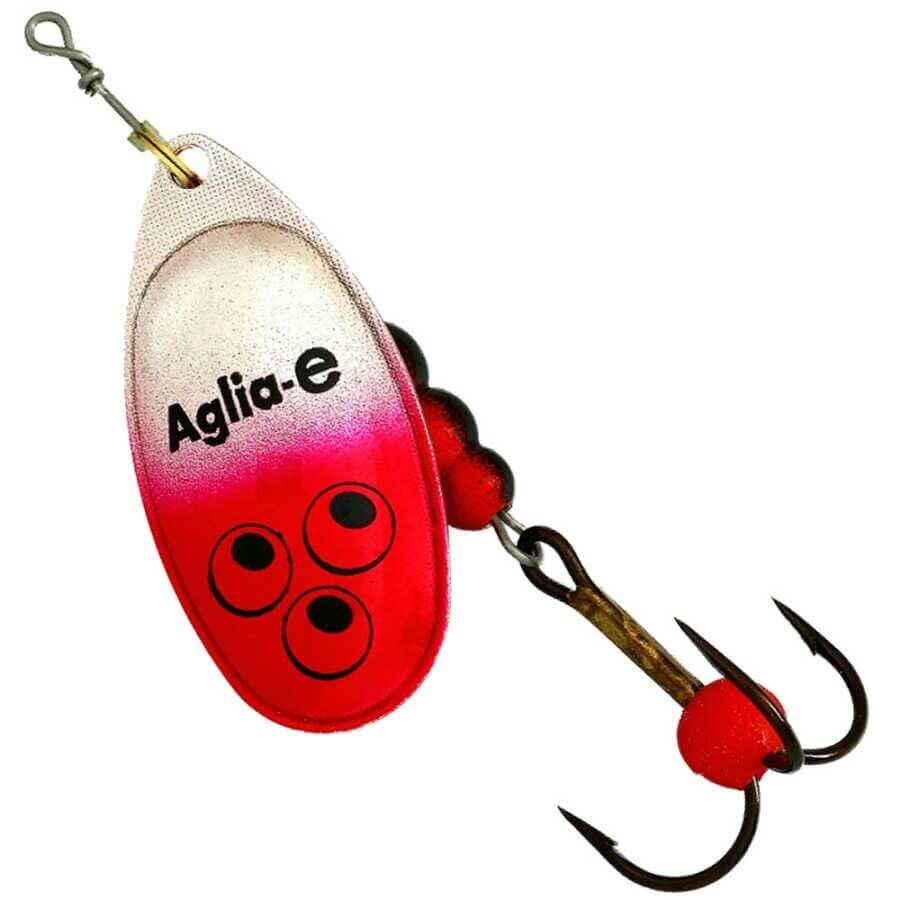 Mepps Aglia-E Olta Kaşığı NO:4 - GÜMÜŞ-KIRMIZI