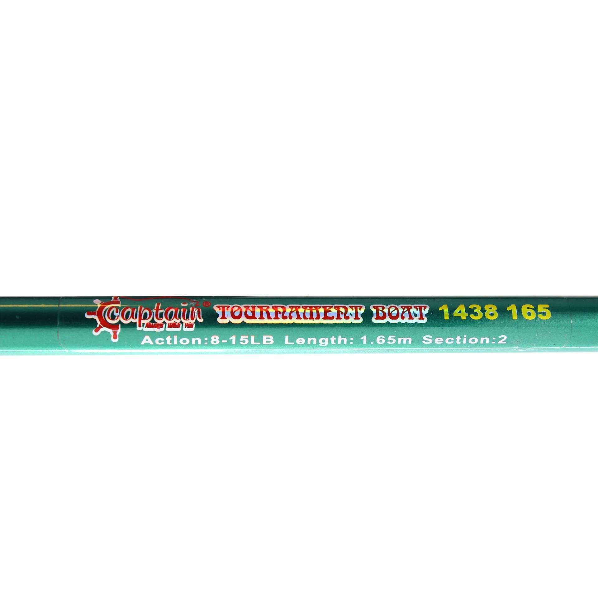Captain 1438 Tournament Boat 2 Parça Solid Tekne Kamışı 8-15lbs Atar