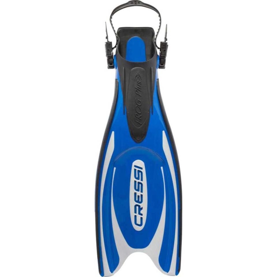 Cressi Frog Plus Dalış Paleti NO:41-44 - BLUE-SILVER