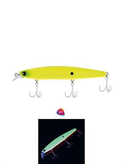 Fujin Gallant 120S 21gr 120mm Sinking Maket Balık 235 Green Cheeks