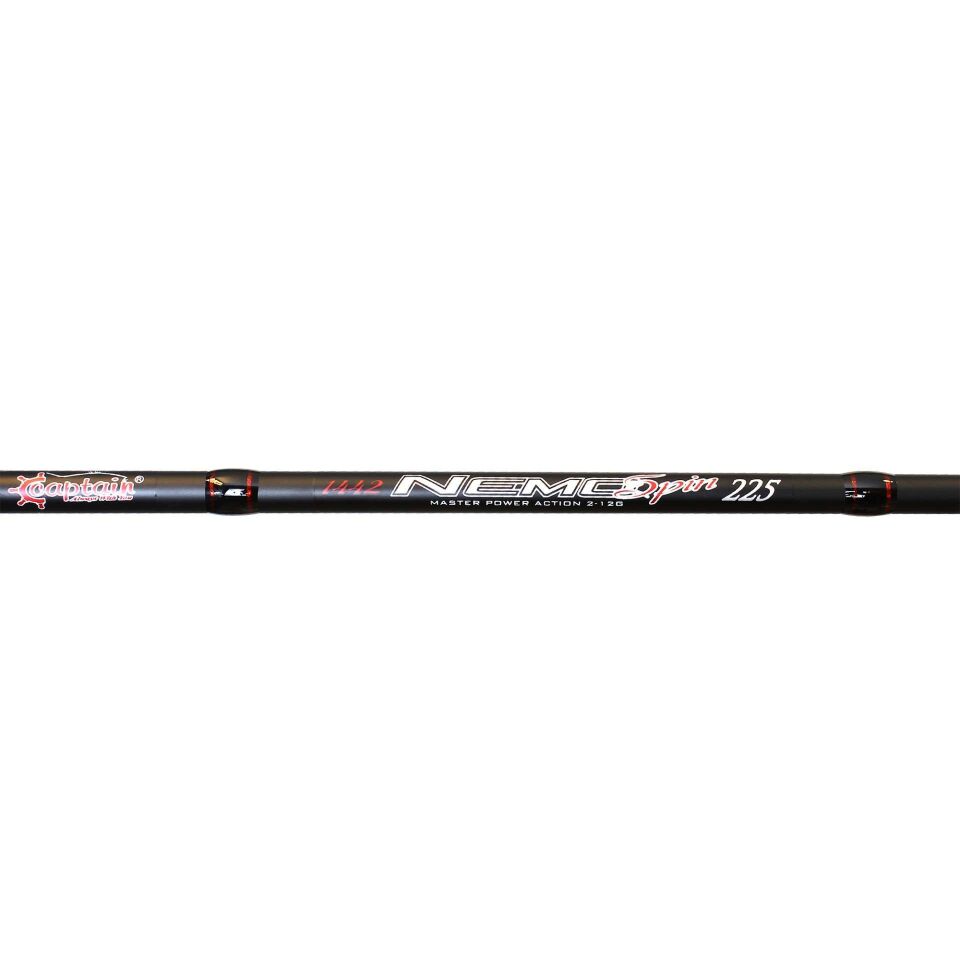 Captain 1442 Nemo Spin 225cm 2 Parça LRF Kamışı 2-12gr Atar
