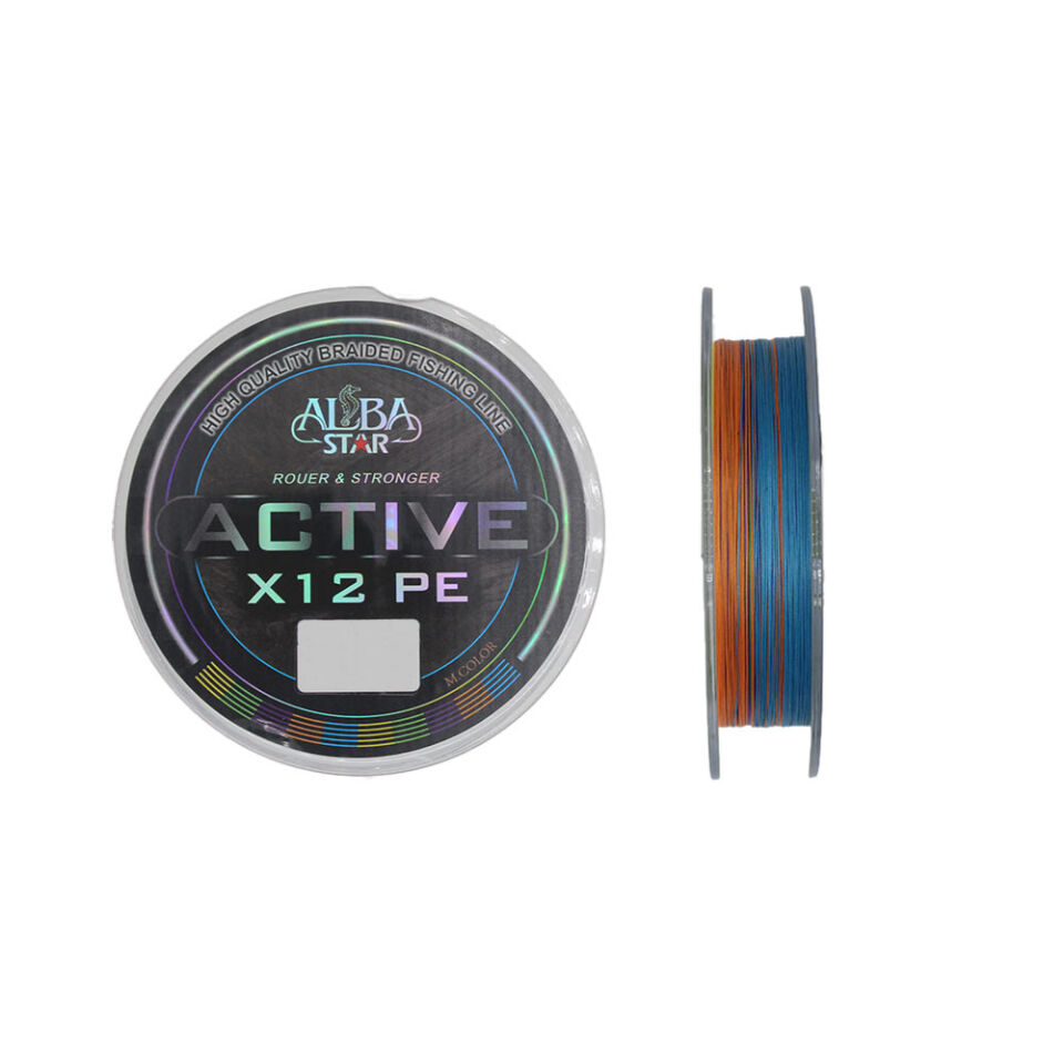 Albastar Active 12x İp Misina MULTICOLOR - 0.21MM - 150M - 12.2KG