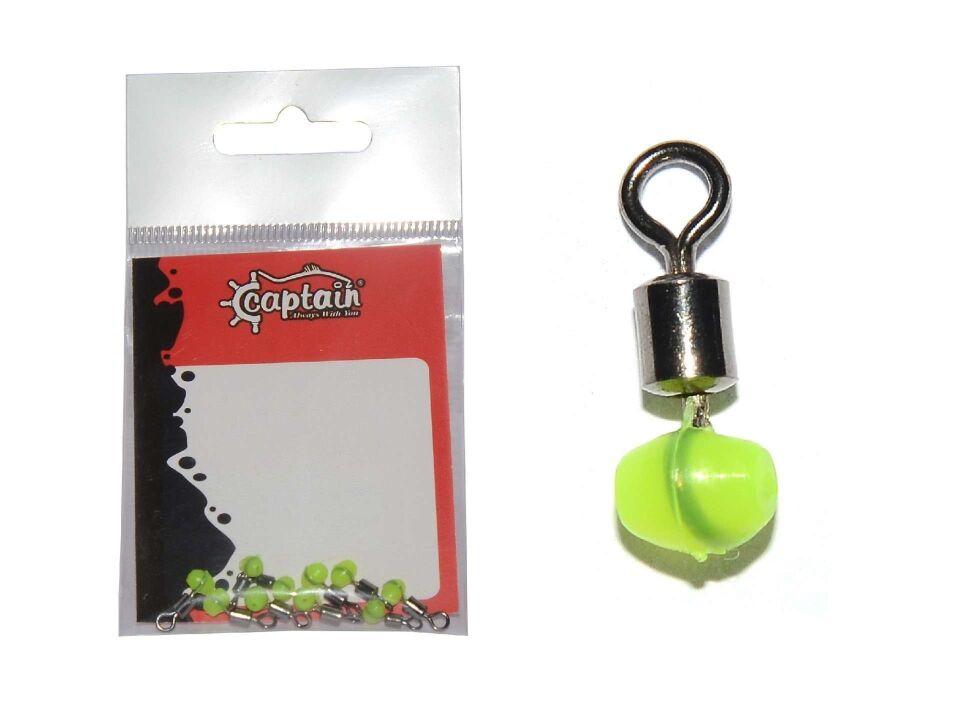 Captain Tek Boncuklu Hazır Takım Fırdöndüsü 10lu Paket Standart