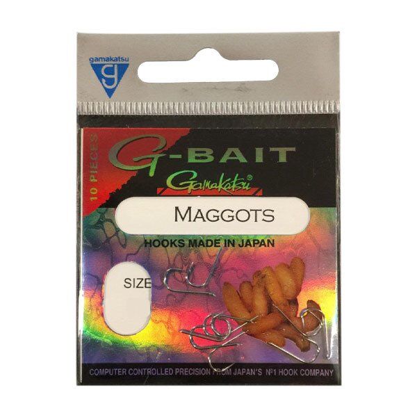 T.D. GAMAKATSU G-Bait Maggots No:10 Olta İğnesi 1/10