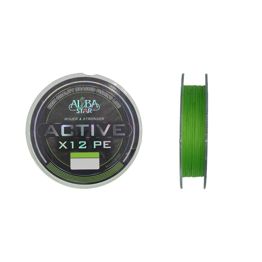 Albastar Active 12x İp Misina 0.18MM - 150M - 11.8KG - F.GREEN