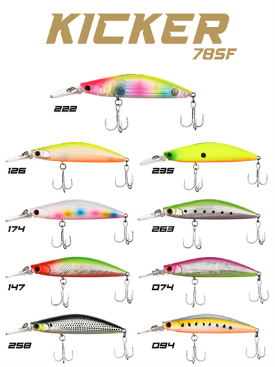 Fujin Kicker SF 78mm 10.6gr Maket Balık 222 Sweety Bite
