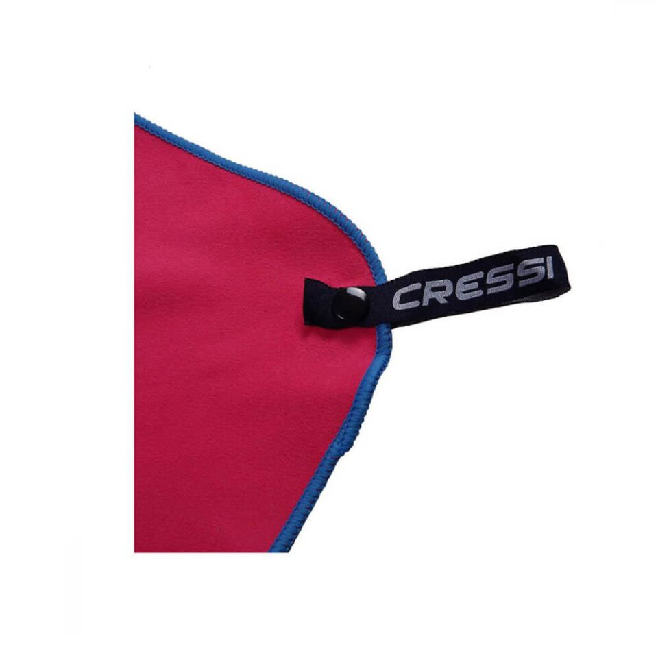 Cressi Mikrofiber İki Renkli Çok Amaçlı Havlu RED - AZURE - 80X160CM