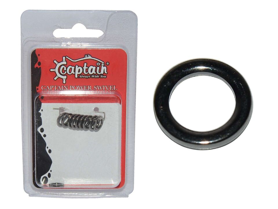 Captain 5148 Jig Halkası İnox 10lu Paket Black Nikel Standart - 0.60 MM