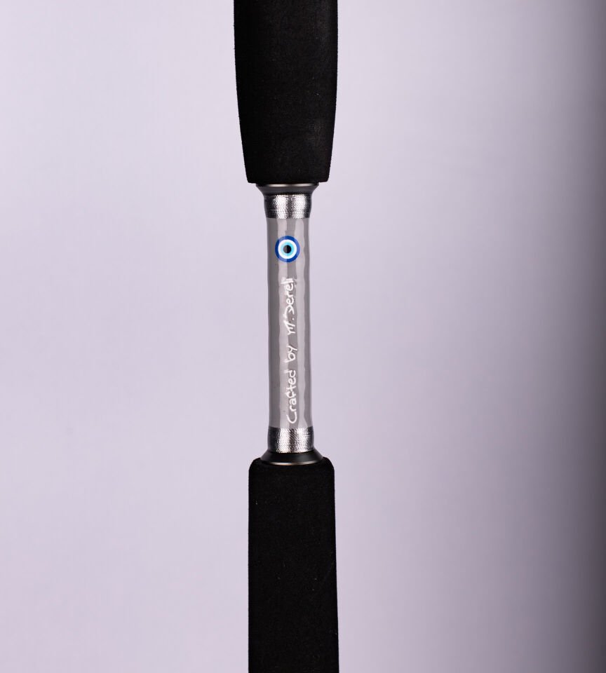 DCR PİRİ REİS TETİKLİ JIG VE CANLI YEM KAMIŞI 185 CM 150-350 GRİ