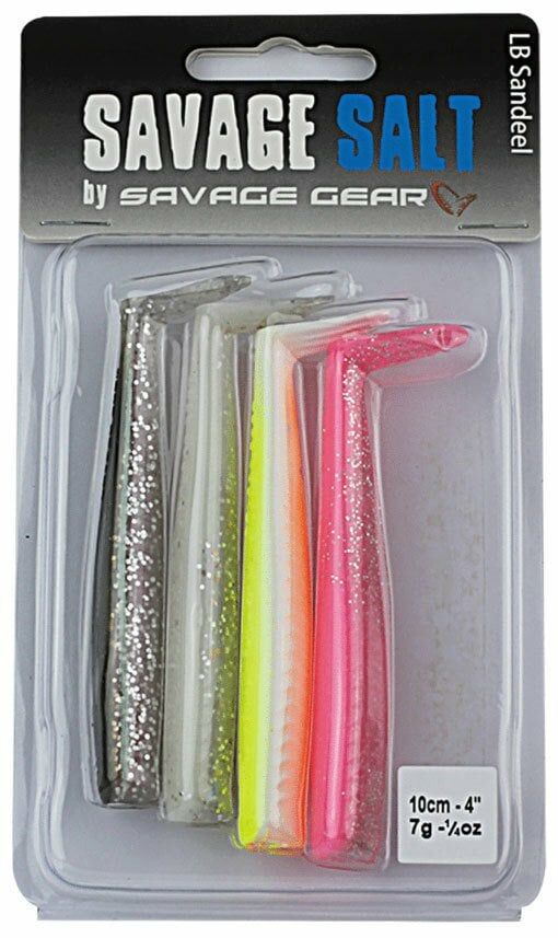 Savage gear Sandeel 10cm 4 Adet 7g Mıx-8-30-32-43 Sahte Balık