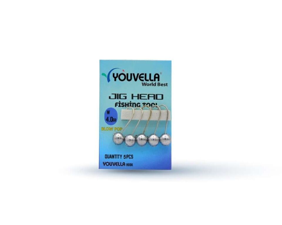 Youvella 6398 Jig Head Blow Pop LRF Jig Head 5li Paket Standart