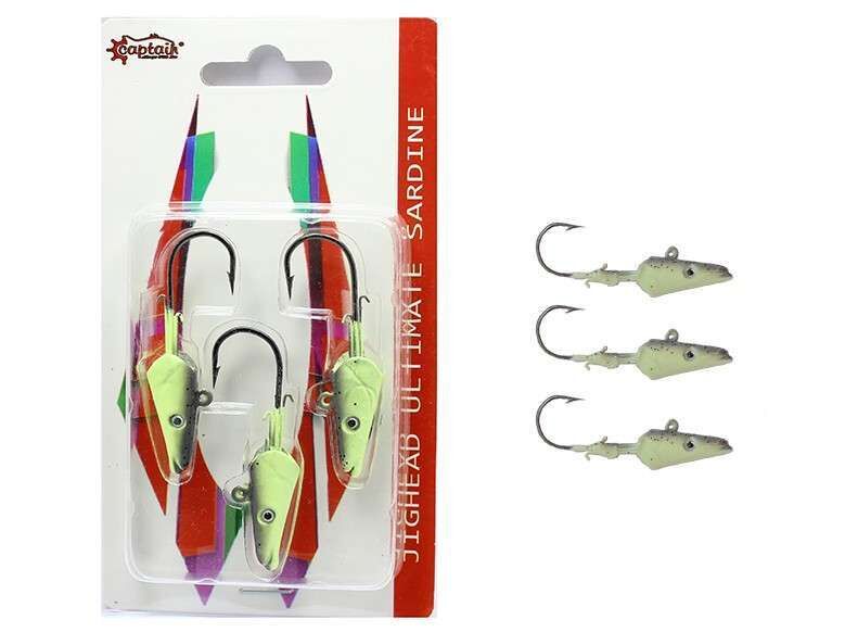 Captain 6457 Jig Head 15gr Ultimate Sardine 3lü Set 3
