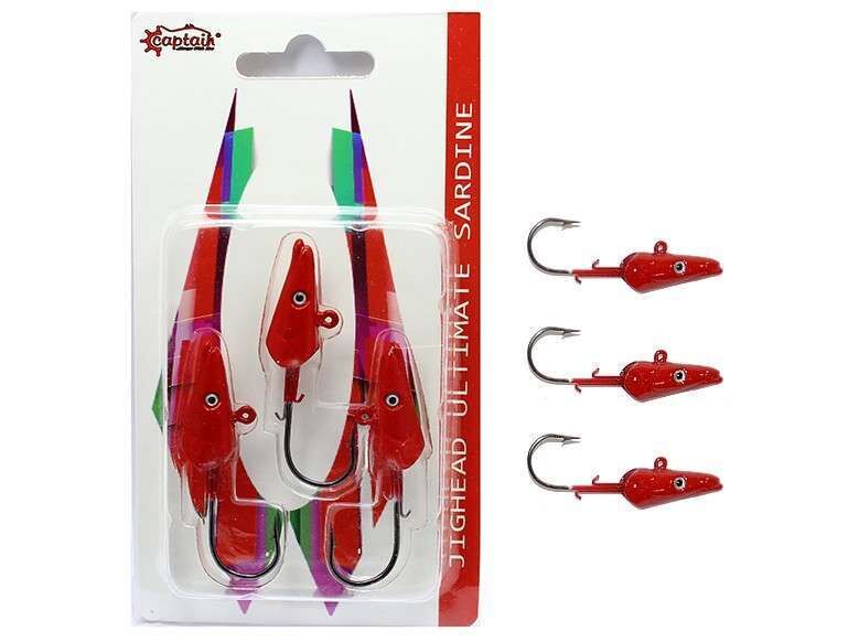Captain 6457 Jig Head 15gr Ultimate Sardine 3lü Set 2