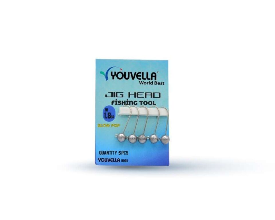 Youvella 6398 Jig Head Blow Pop LRF Jig Head 5li Paket Standart