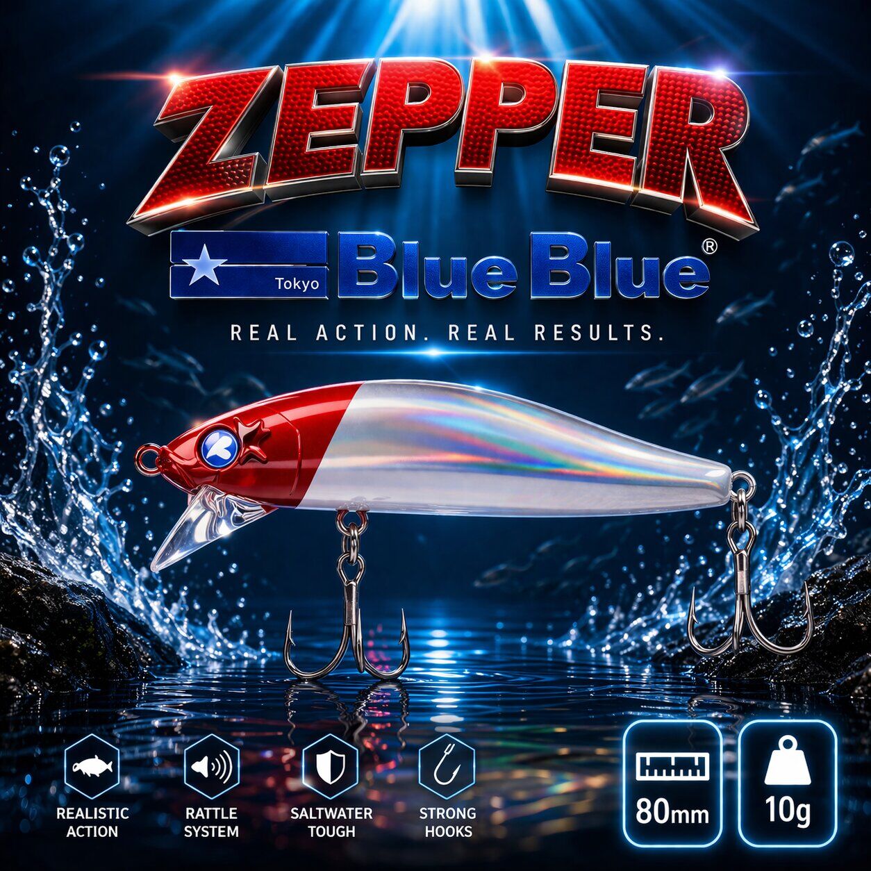 ZEPPER 80 SINKING 10G #02