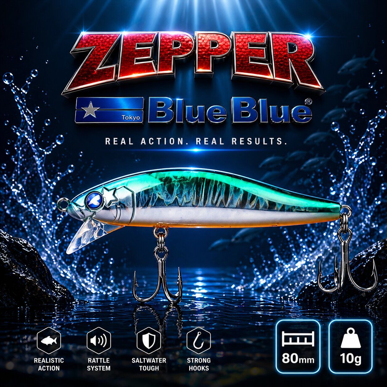 ZEPPER 80 SINKING 10G #05