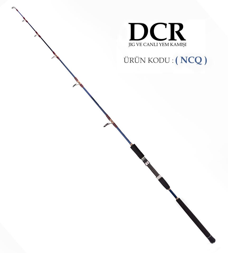 DCR PİRİ REİS JIG VE CANLI YEM KAMIŞI 185 CM 150-350 LACİVERT