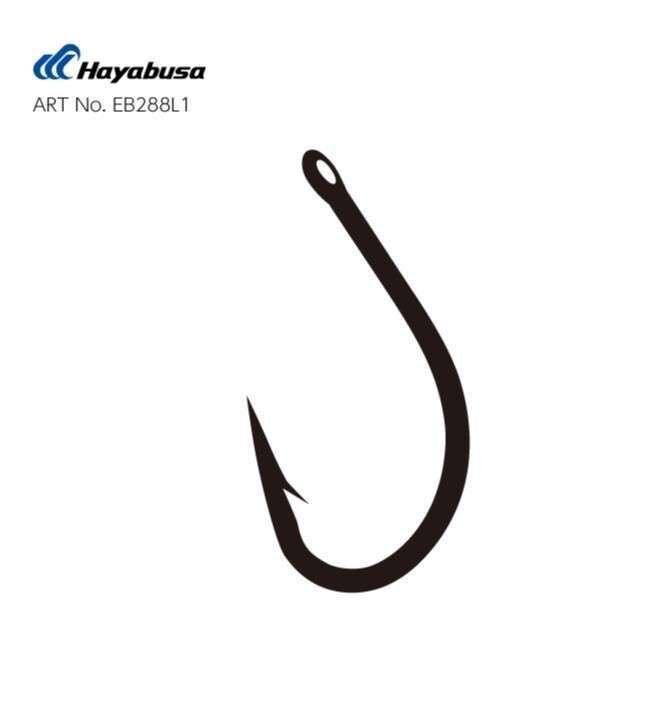 Hayabusa HBIL 288 Sazan İğnesi Dövme Teflon Black 10lu Paket