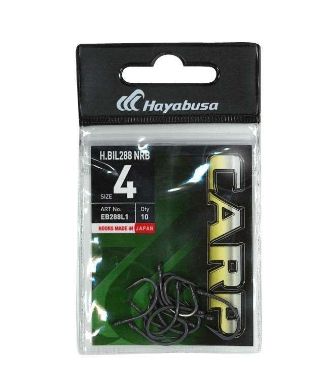 Hayabusa HBIL 288 Sazan İğnesi Dövme Teflon Black 10lu Paket