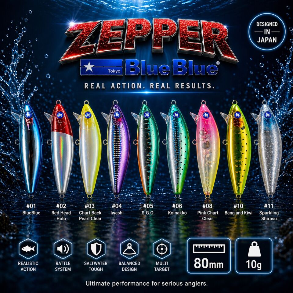 ZEPPER 80 SINKING 10G #10