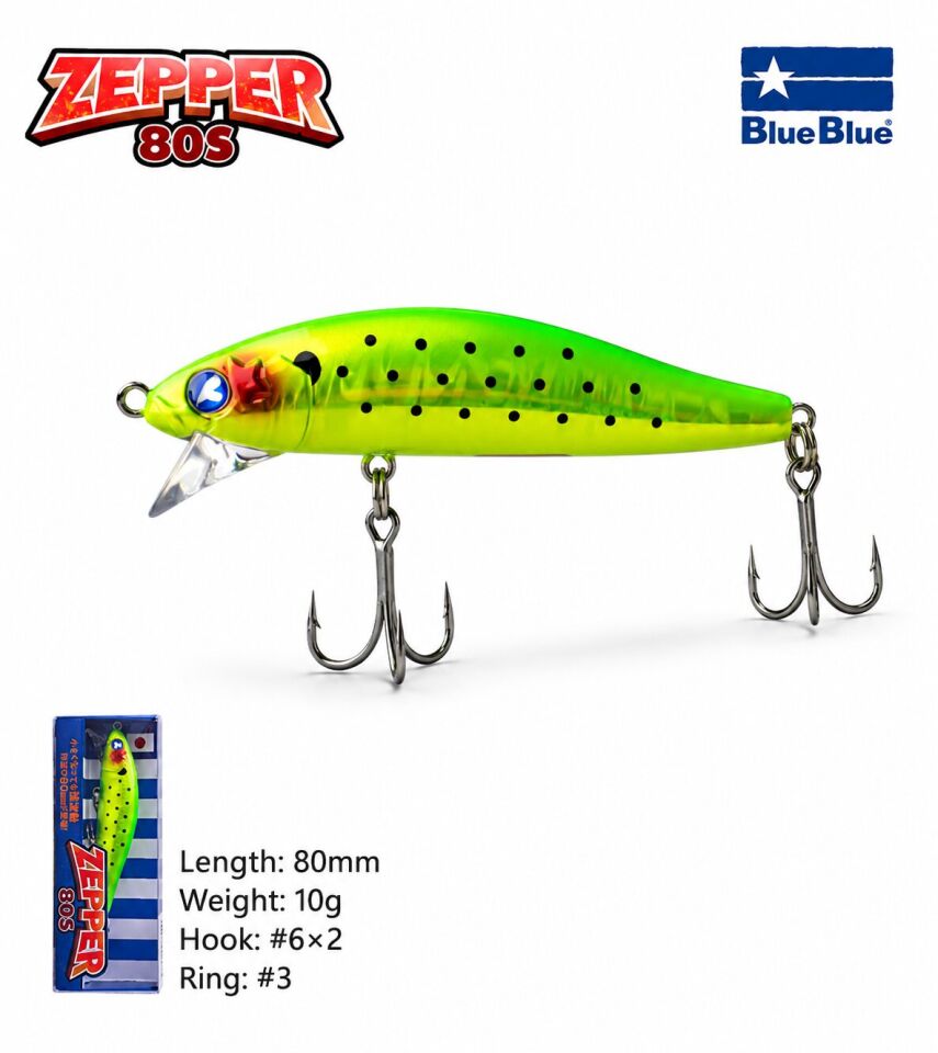 ZEPPER 80 SINKING 10G #10
