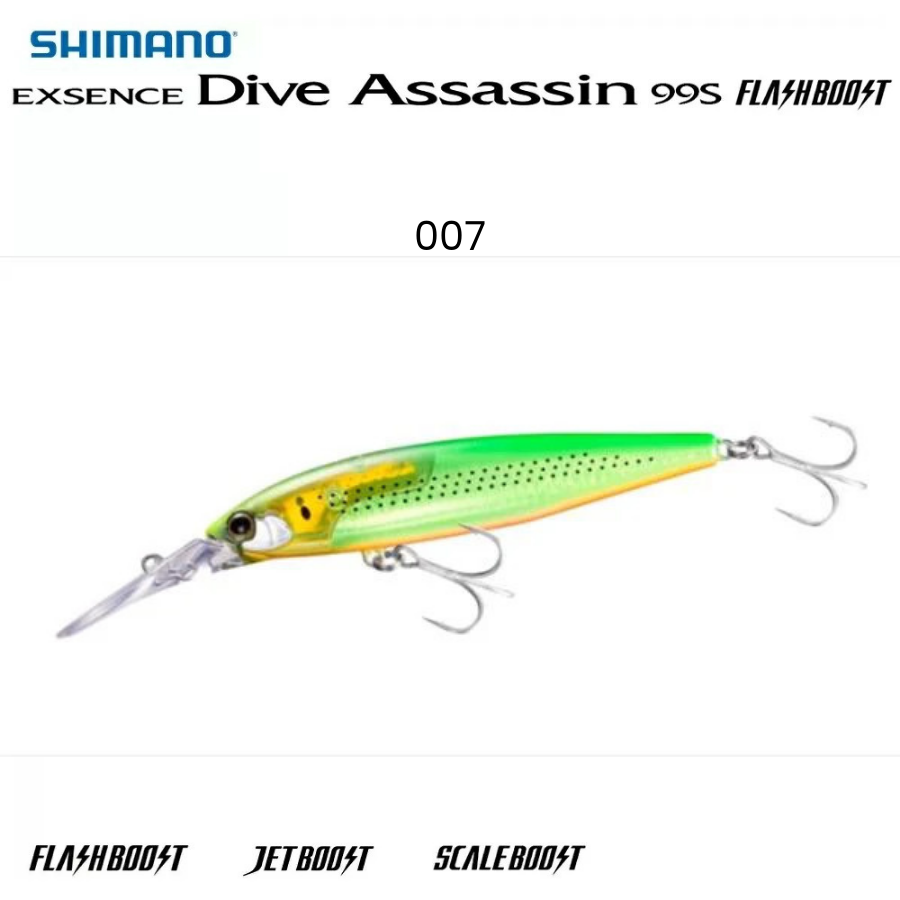 Shimano Exsence Dive Assassin 99S Flash Boost #007