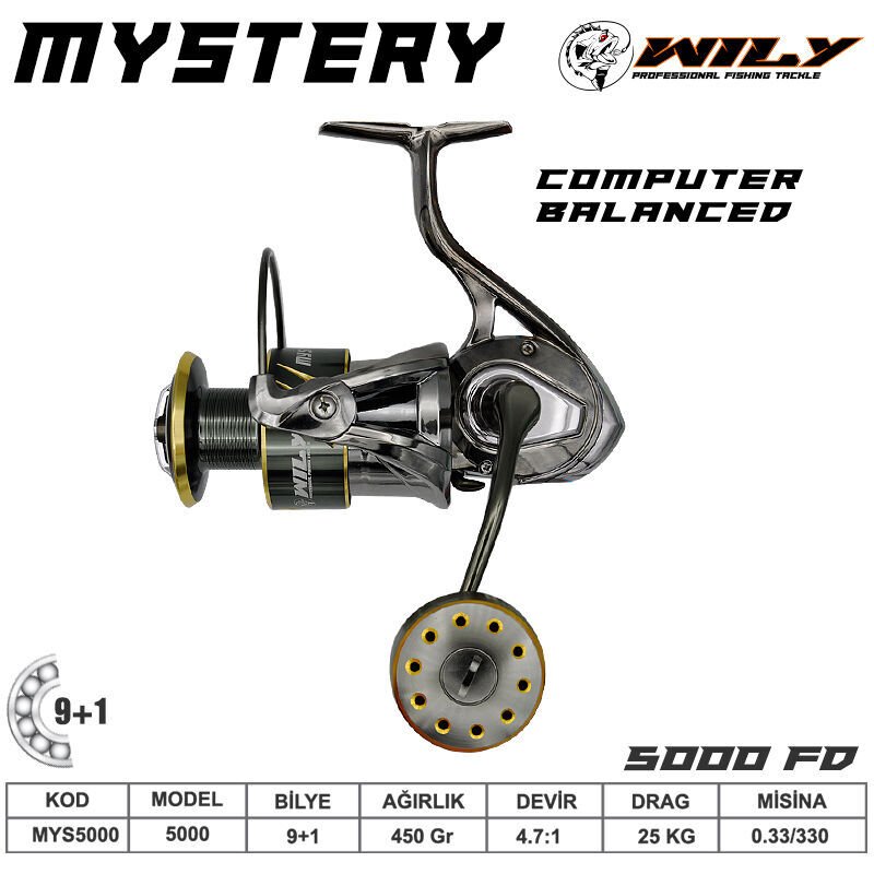 Wily Mystery Olta Makinası 5+1 bb 5000