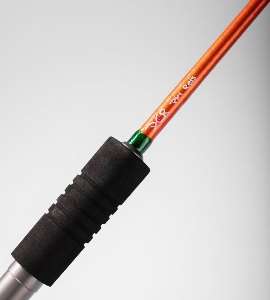 DCR HİLAL TETİKLİ JIG VE CANLI YEM KAMIŞI 185 CM 100-300 TURUNCU