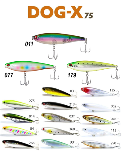 FUJIN Dog-x 7.5cm 8.5gr Maket Balık