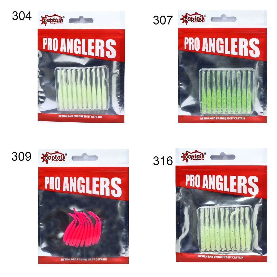 Mutant 3514 Style Pigme 5cm Aromalı LRF Silikon Suni Yem 10lu Paket 304