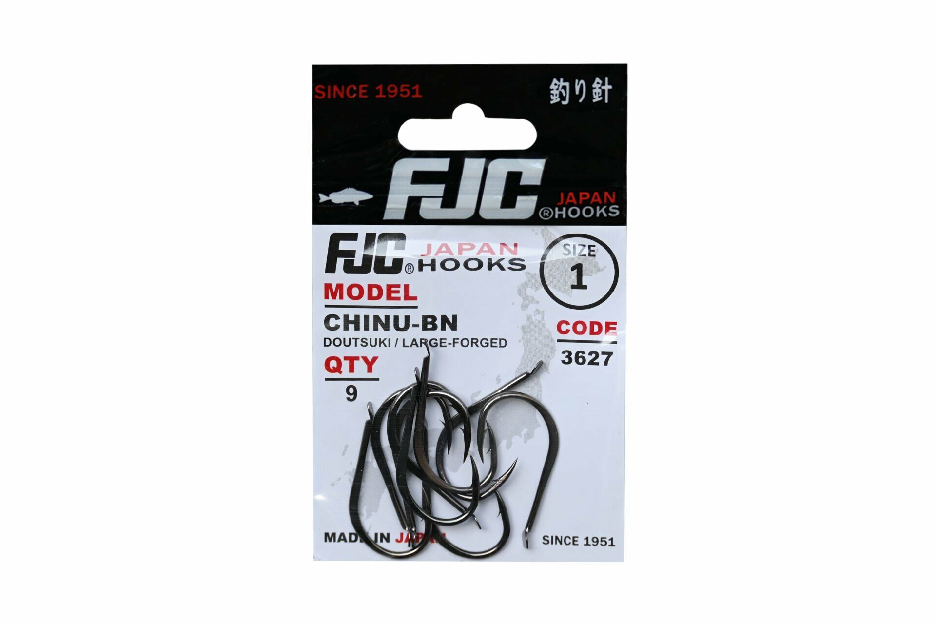 FJC3627 CHINU DOUTSUKI BLACK NIKEL