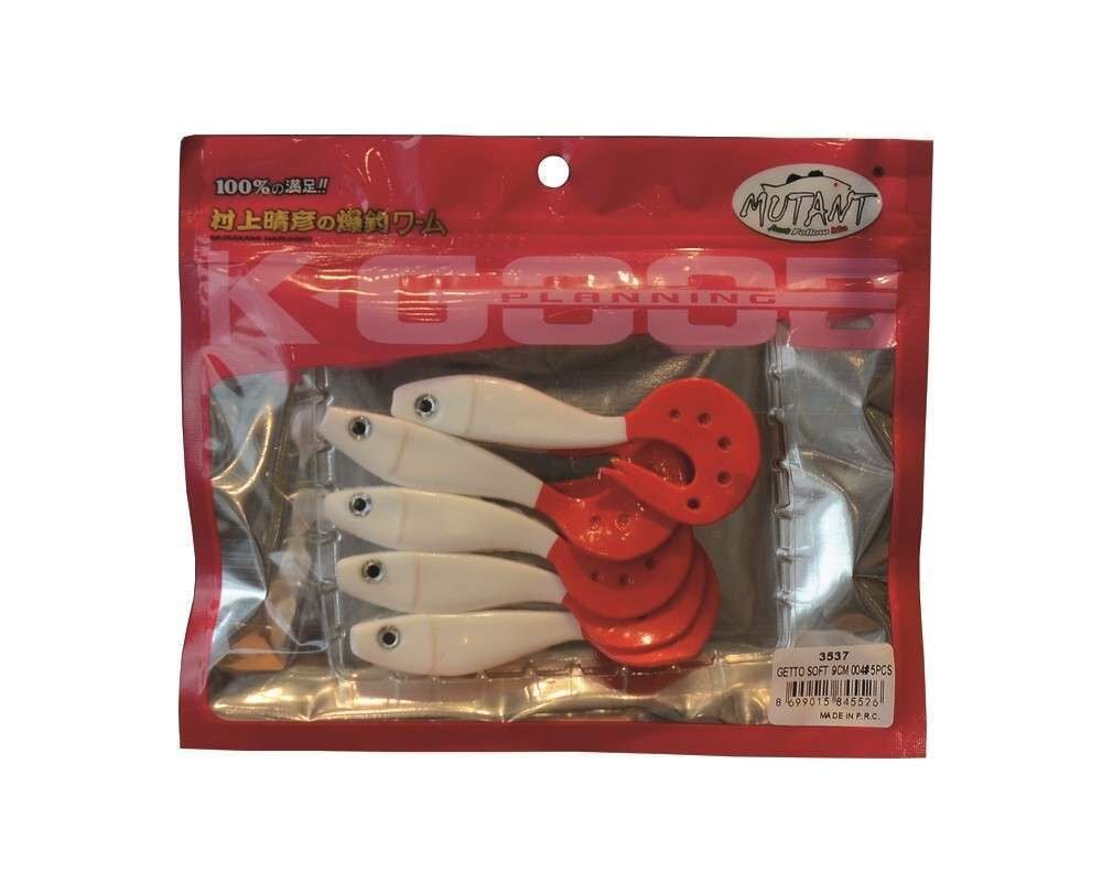 Mutant 3537 Getto Soft 9cm Turna Silikonu 5li Paket Suni Yem 004
