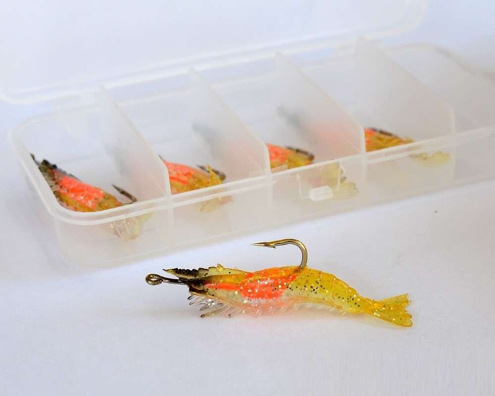 Captain 3062 Silikon Karides 55cm Suni Yem 5li Kutu 06