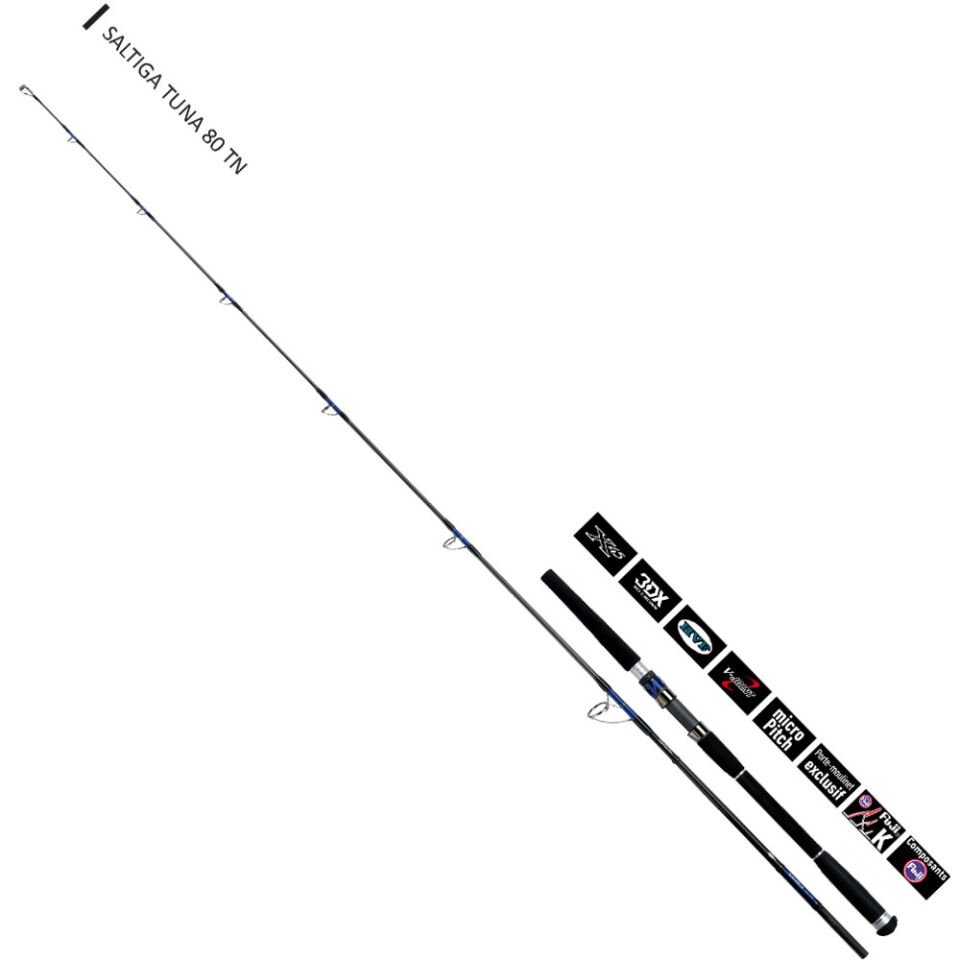 Daiwa Saltiga 80 Tuna 244cm 30-100 Olta Kamışı