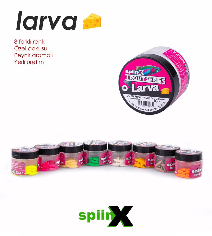 SPIINX LARVA 35MM 14P PEYNİR UV HOT PINK 56
