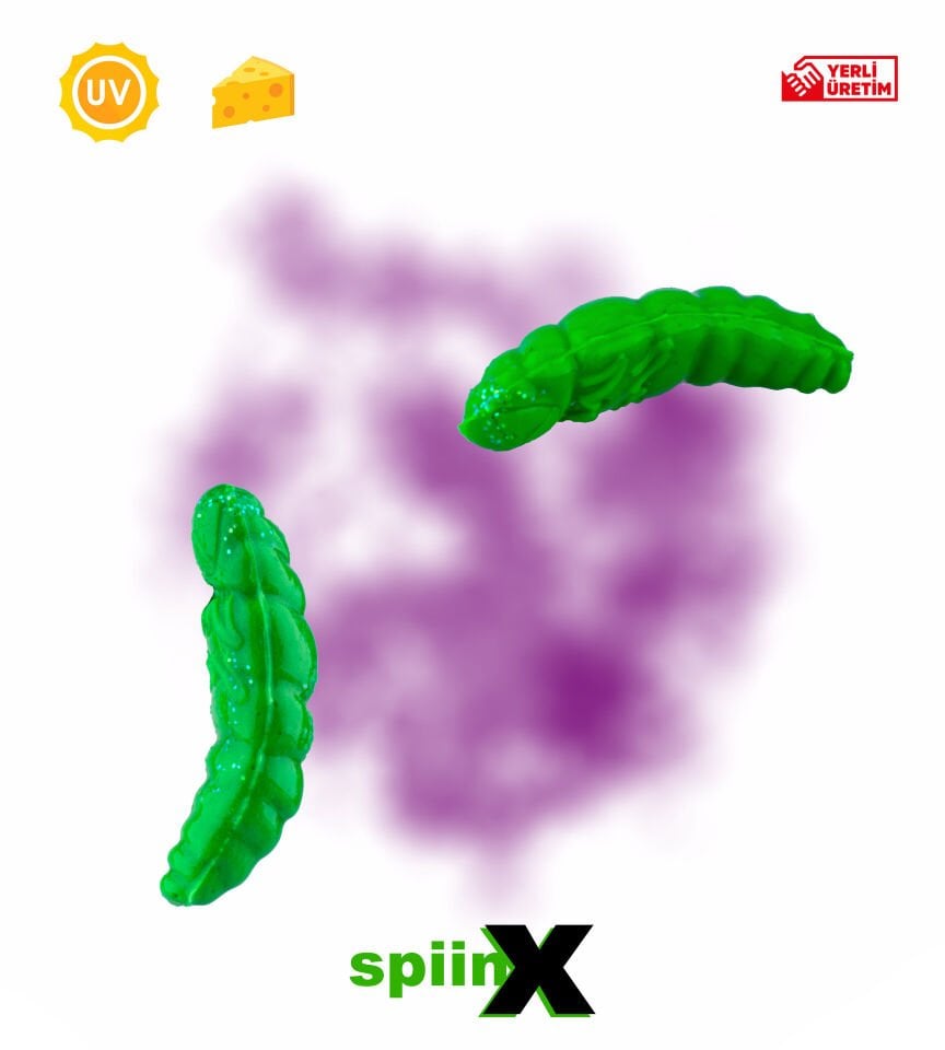 SPIINX PUPA 35MM 12P PEYNİR UV HOT GREEN 36