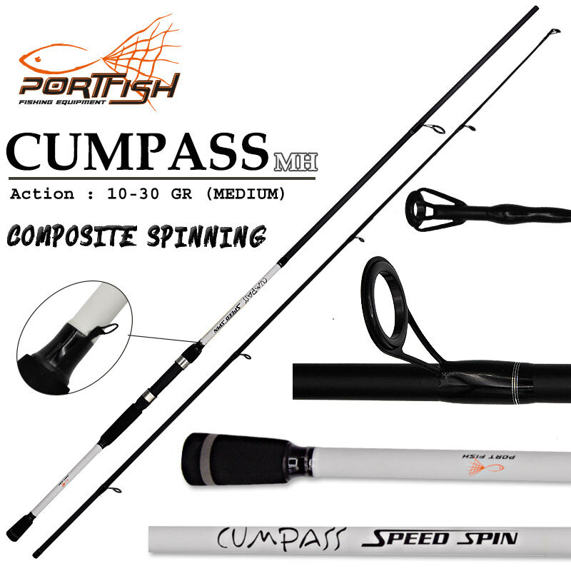 Portfish Cumpass Spin Kamış 10 - 30 gr 2,40