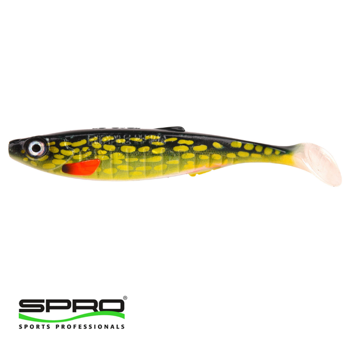 SPRO Ripple Profighter Shad 11CM Yellow Pike Silikon Yem