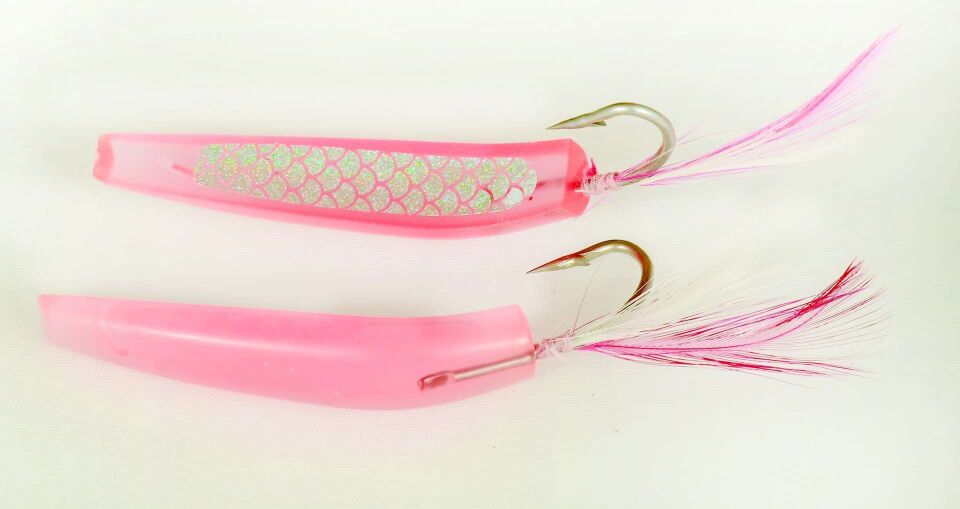 Captain 3625 Feather Jig 5cm Silikon Suni Yem 2li Paket Pembe