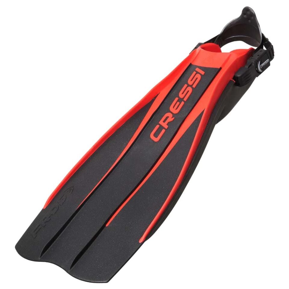 Cressi Frog Dalış Paleti SİYAH - KIRMIZI - L - XL