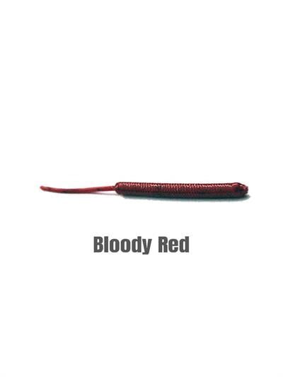 Fujin Baby Worm 5,2cm Floating LRF Silikonu Bloody Red