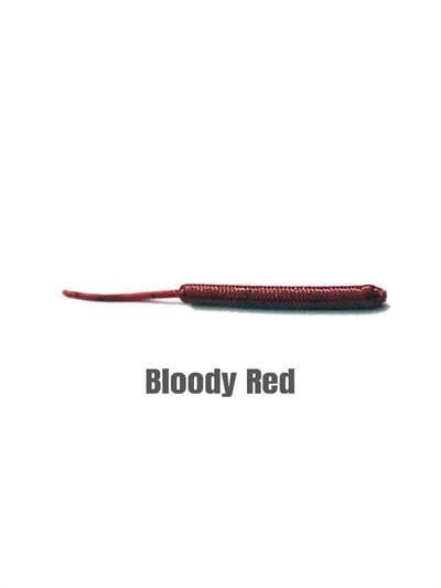 Fujin Baby Worm 5,2cm Floating LRF Silikonu Bloody Red
