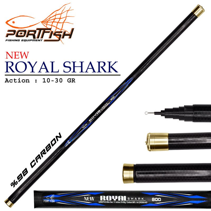 Portfish New Royal Carbon Göl Kamışı 900 cm 10-30 gr