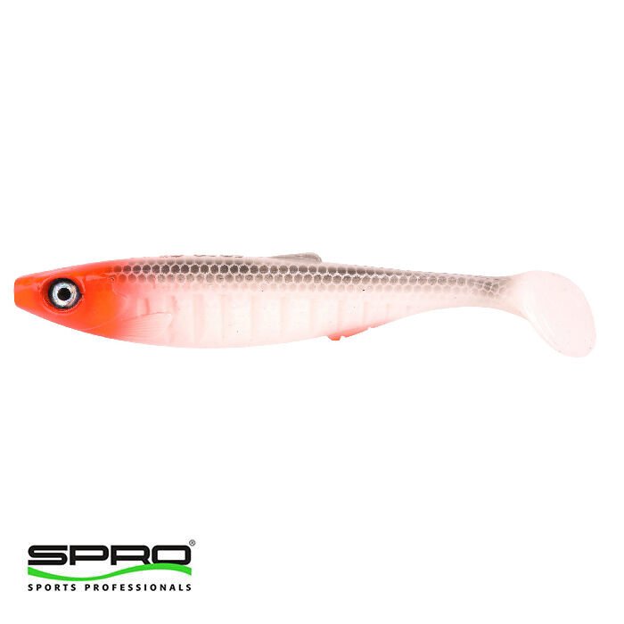 SPRO Ripple Profighter Shad 11 cm Redhead Silikon Yem