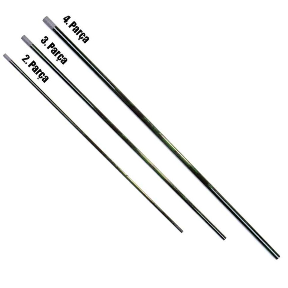 Captain 1500 Camelon Teleskobik Kamış Yedek Parça 350cm Standart - 5.PARÇA