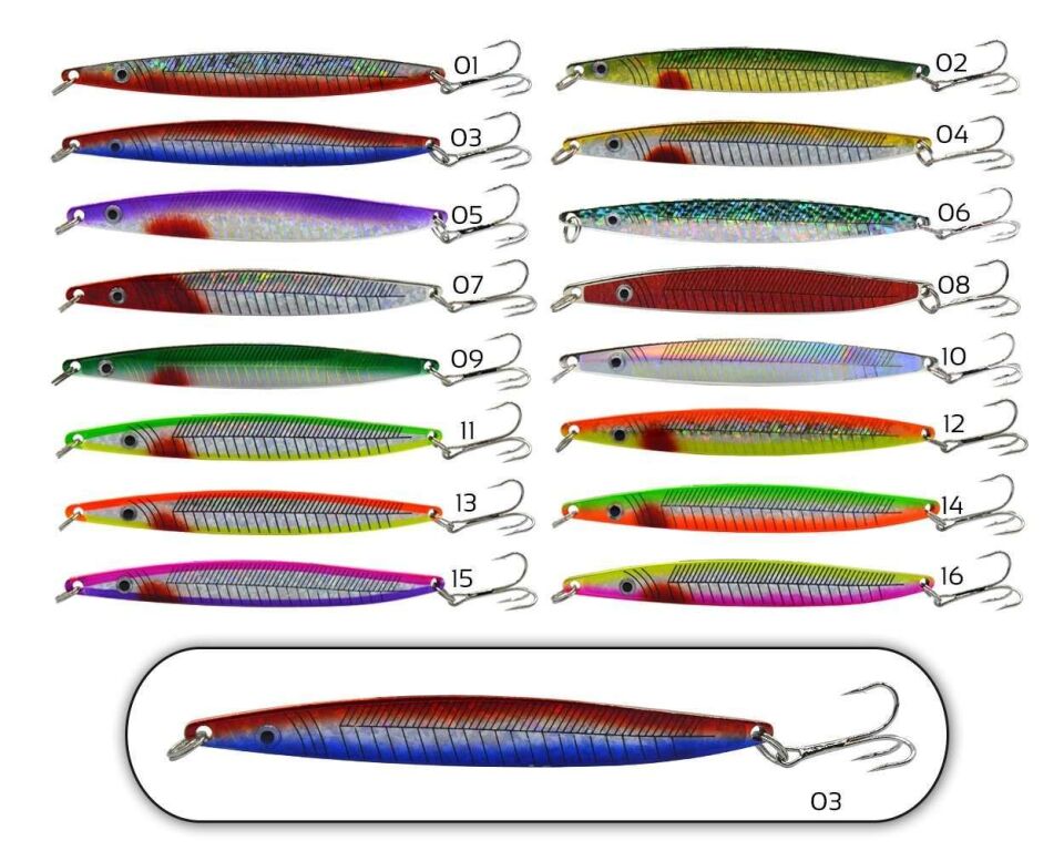 Captain 6115 Lüfer Kaşığı 26gr Hunter 105cm