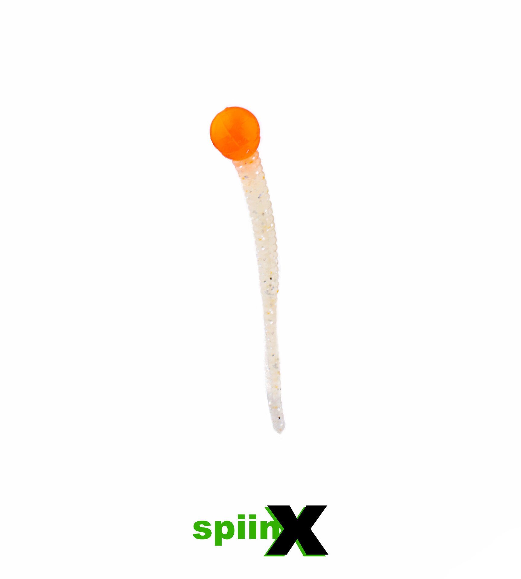 SPIINX MICE TAIL SİLİKON 8CM 12P GLOW ORANGE GUM