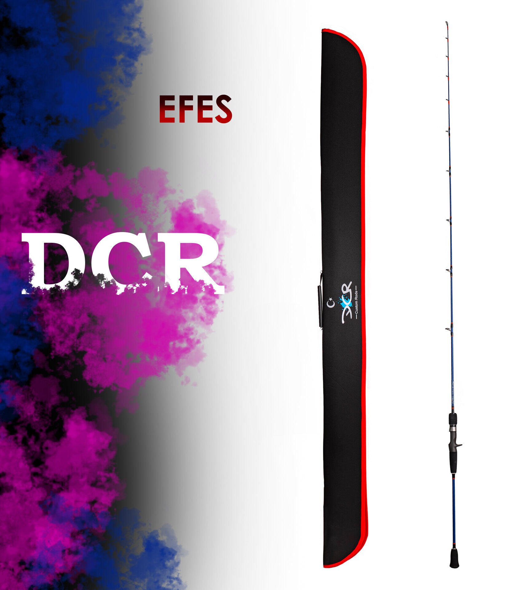 DCR EFES TETİKLİ SLOW JIGGING KAMIŞI 198 CM 80-200 TEK PARÇA