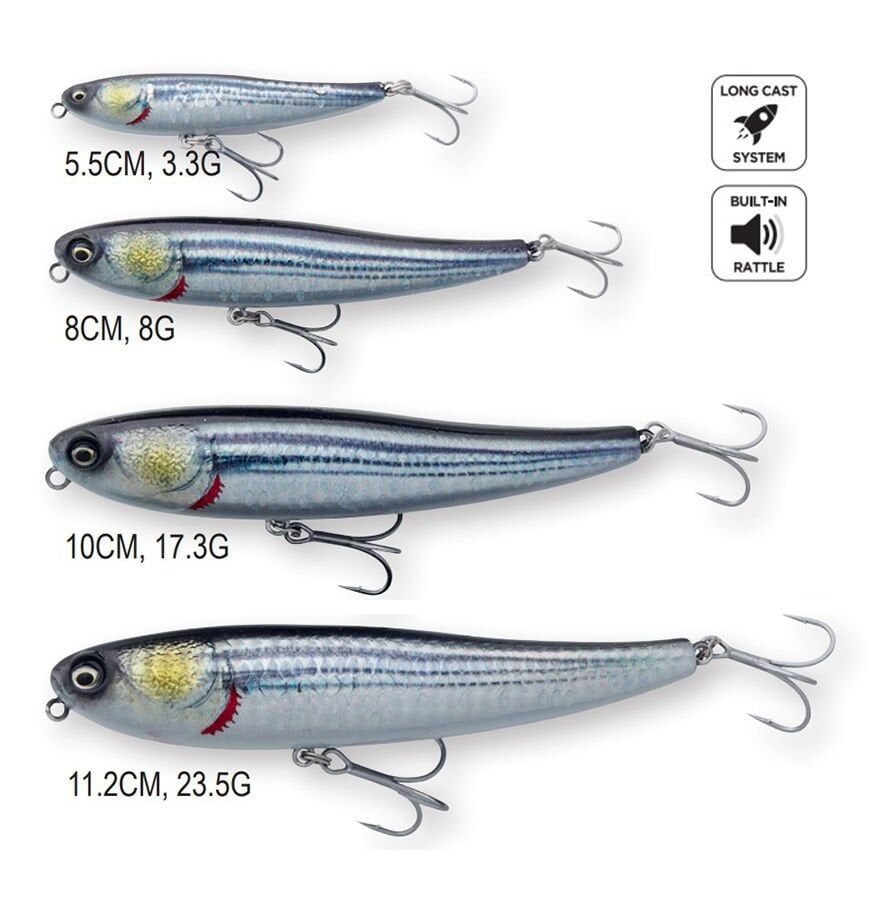 Savage Gear Bullet Mullet 10 cm 17.3gr Sahte Balık